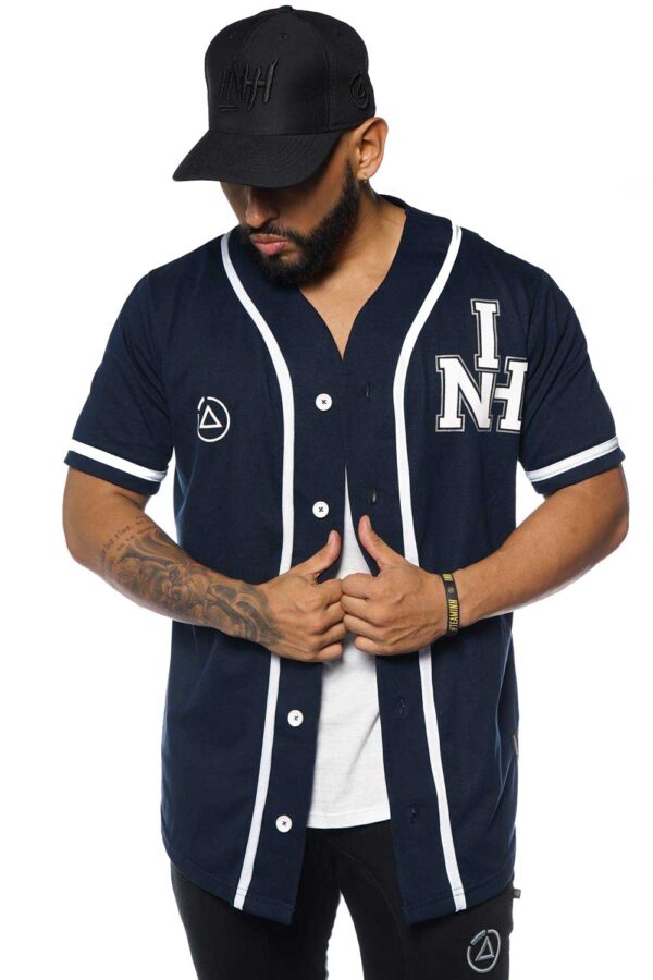 Jersey Baseball – Azul Turquí – INH Sportswear