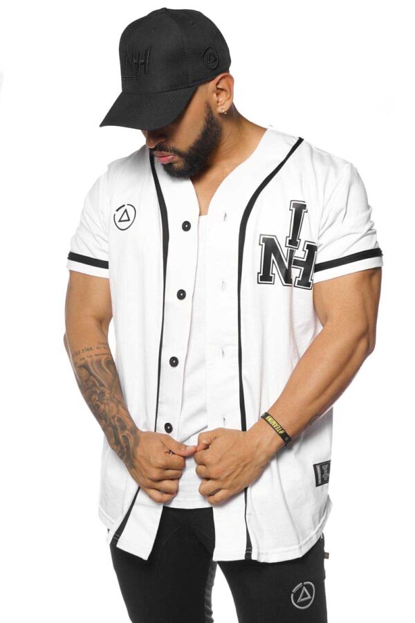 Jersey Baseball – Negra – INH Sportswear